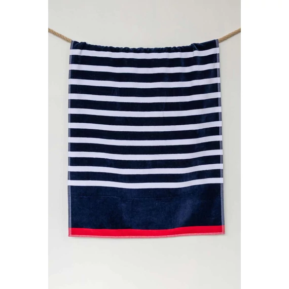 Olima „sailor” beach velour towel