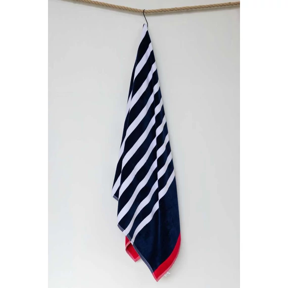 Olima „sailor” beach velour towel