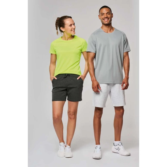 Men's recycled round neck sports t-shirt