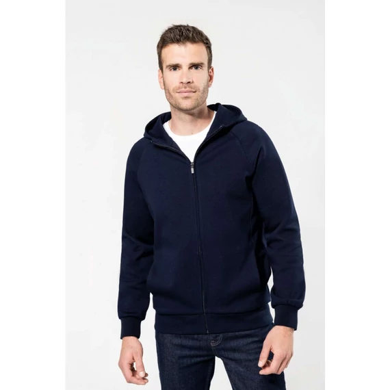 Men's zipped hoodie