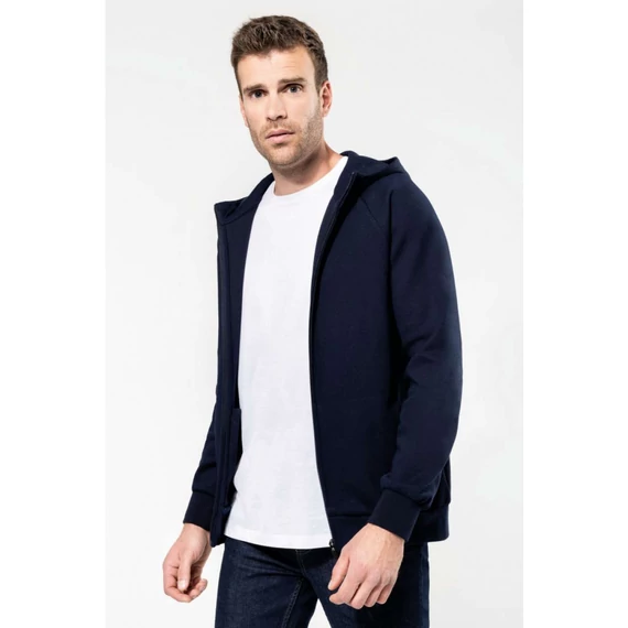Men's zipped hoodie