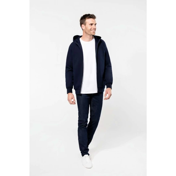 Men's zipped hoodie