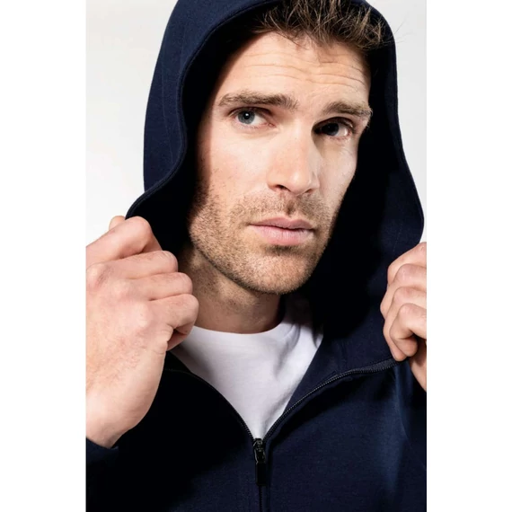 Men's zipped hoodie