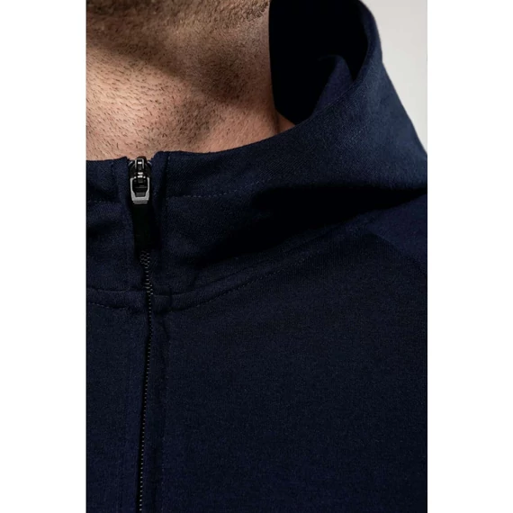 Men's zipped hoodie