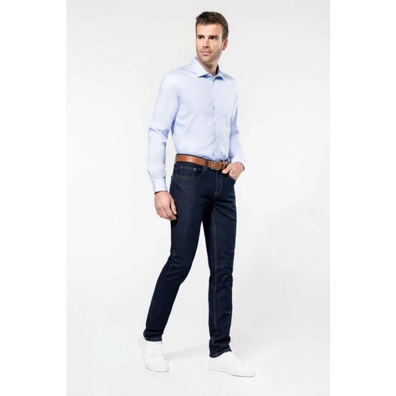 Men's pinpoint oxford long-sleeved shirt