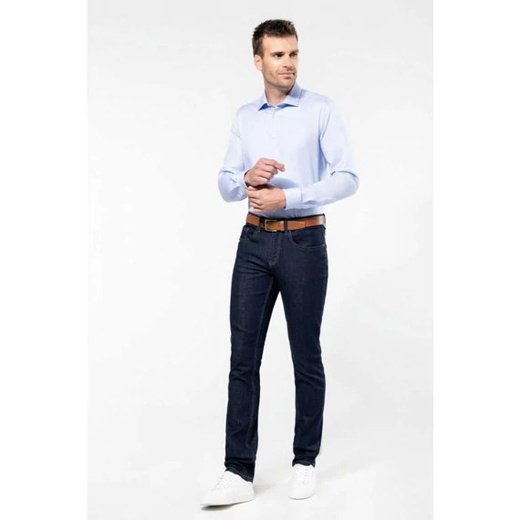 Men's pinpoint oxford long-sleeved shirt