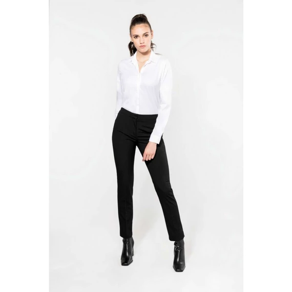 Ladies' long-sleeved twill shirt
