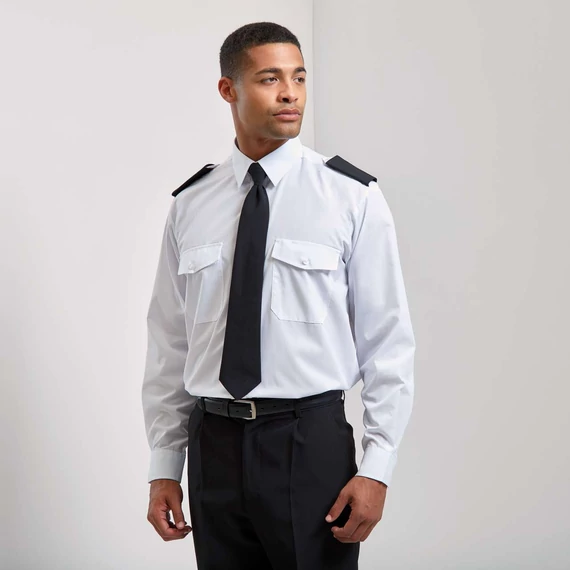 Men’s long sleeve pilot shirt