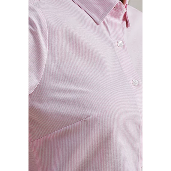 Women's cotton rich oxford stripes shirt
