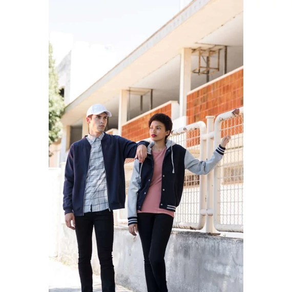 Skinnifit Bomber cipzáros pulóver
