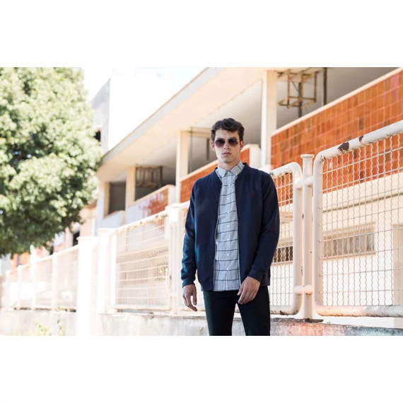 Skinnifit Bomber cipzáros pulóver