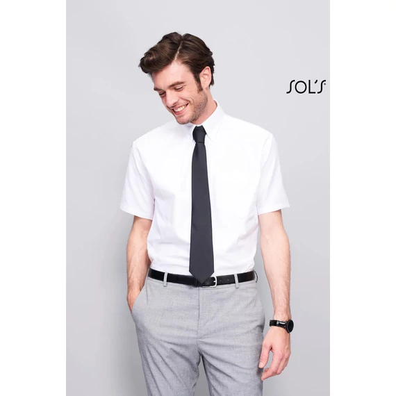Sol's brisbane - short sleeve oxford men's shirt