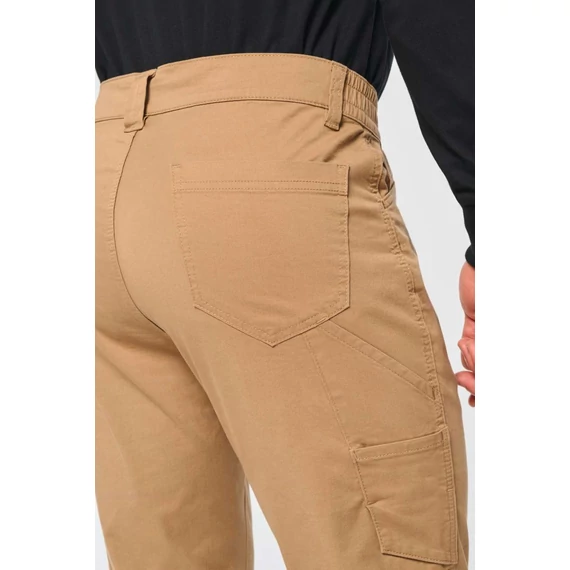 Unisex cotton stretch trousers