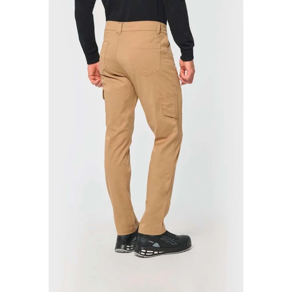 Unisex cotton stretch trousers