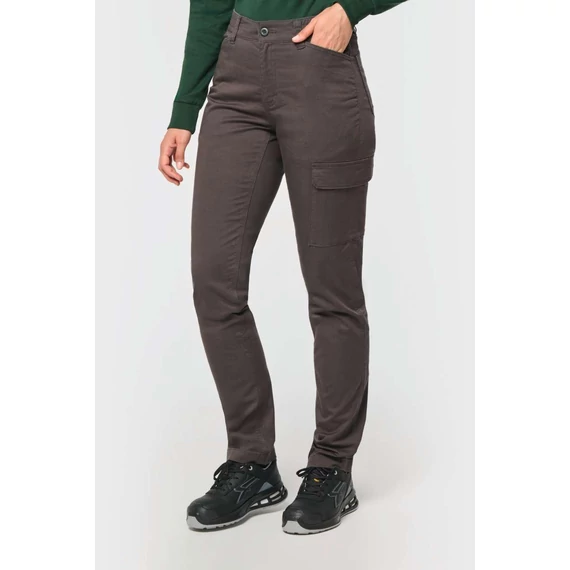Unisex cotton stretch trousers