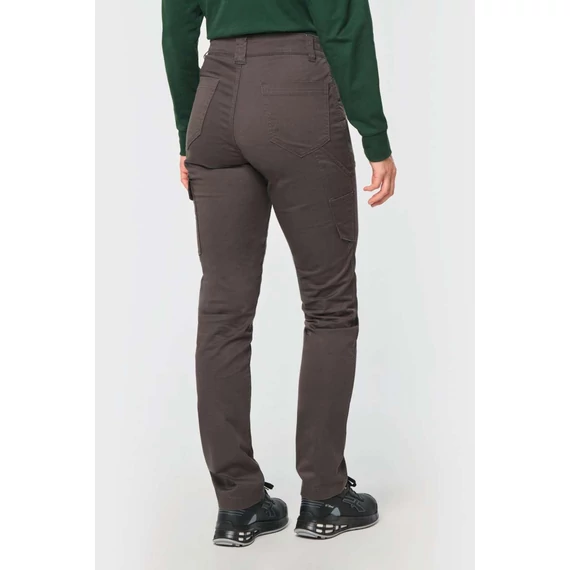 Unisex cotton stretch trousers