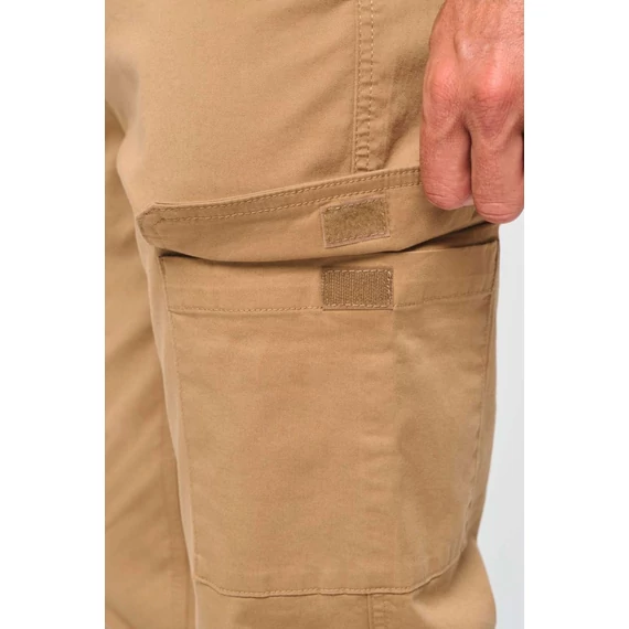 Unisex cotton stretch trousers