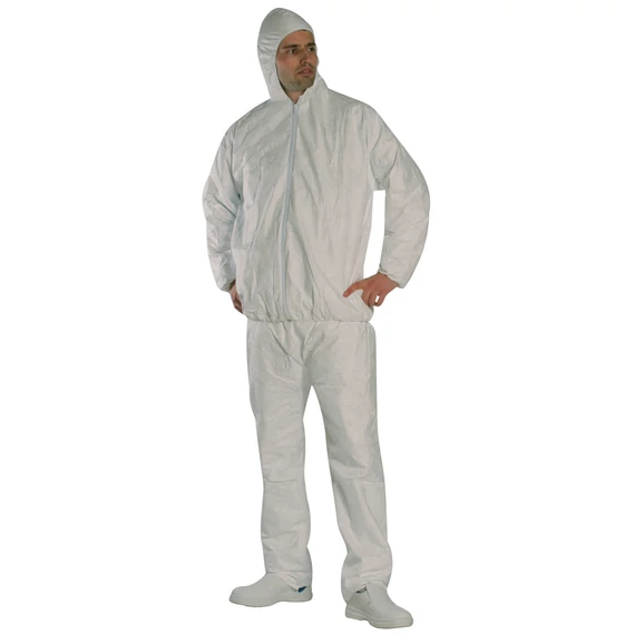 Tyvek kapucnis cipzáros dzseki