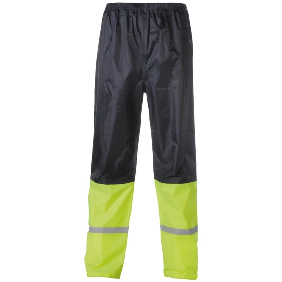 Fluo esőruha fényvisszaverő csíkkal