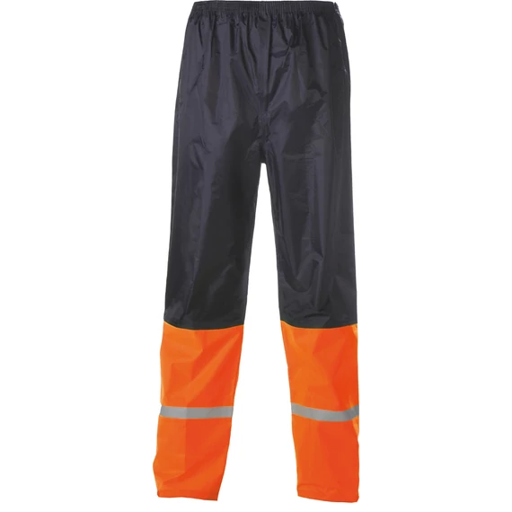 Fluo esőruha fényvisszaverő csíkkal