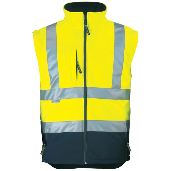 Station 2az1-ben láthatósági softshell dzseki