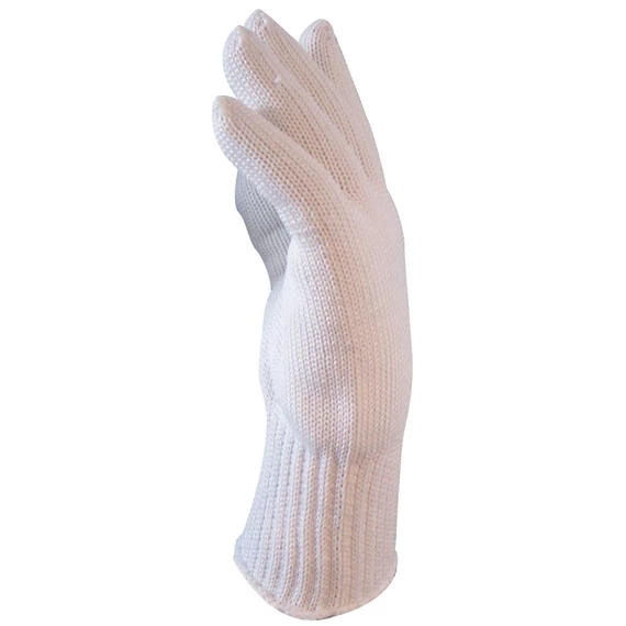 Kötött kopásálló poliamid kesztyű, pamut belső, vastag