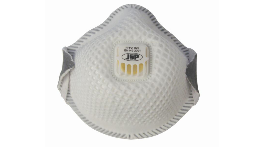 JSP Flexinet 822 FFP2 szelepes szűrőfélálarc (10db-os doboz)