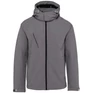 Levehető kapucnis softshell kabát