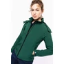 Levehető kapucnis női softshell kabát