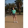 Unisex fine jersey v-nyakú póló