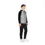 Unisex california fleece cipzáras kapucnis pulóver