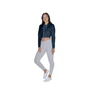 Women's flex fleece cropped zip hooded sweatshirt