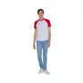 Unisex poly-cotton rövid ujjúraglán póló