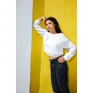 Women's flex fleece crop pullover