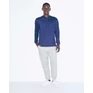Unisex tri-blend hosszú ujjú kapucnis póló