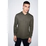 Unisex tri-blend hosszú ujjú kapucnis póló