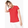 Ladies' short-sleeved polo shirt