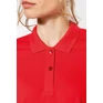 Ladies' short-sleeved polo shirt