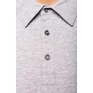 Men's short sleeved jersey polo shirt