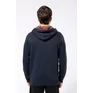 Unisex contrast patterned hooded sweatshirt