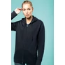 Full zip hooded sweatshirt