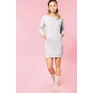 Organic fleece lounge dress