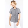 Ladies' short-sleeved oxford shirt