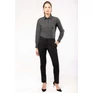 Ladies' long-sleeved cotton poplin shirt