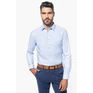 Men long-sleeved easy care shirt without pocket