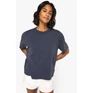 Ladies’ oversize washed effect t-shirt