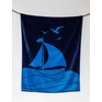 Olima „sailing boat” yd velour beach towel