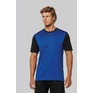 Adults' bicolour short-sleeved t-shirt