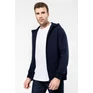 Men's zipped hoodie