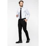 Men's long-sleeved twill shirt